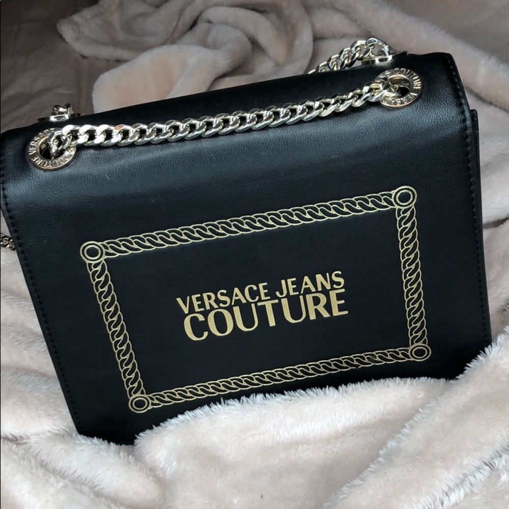 versace jean couture 80s redux shoulder bag